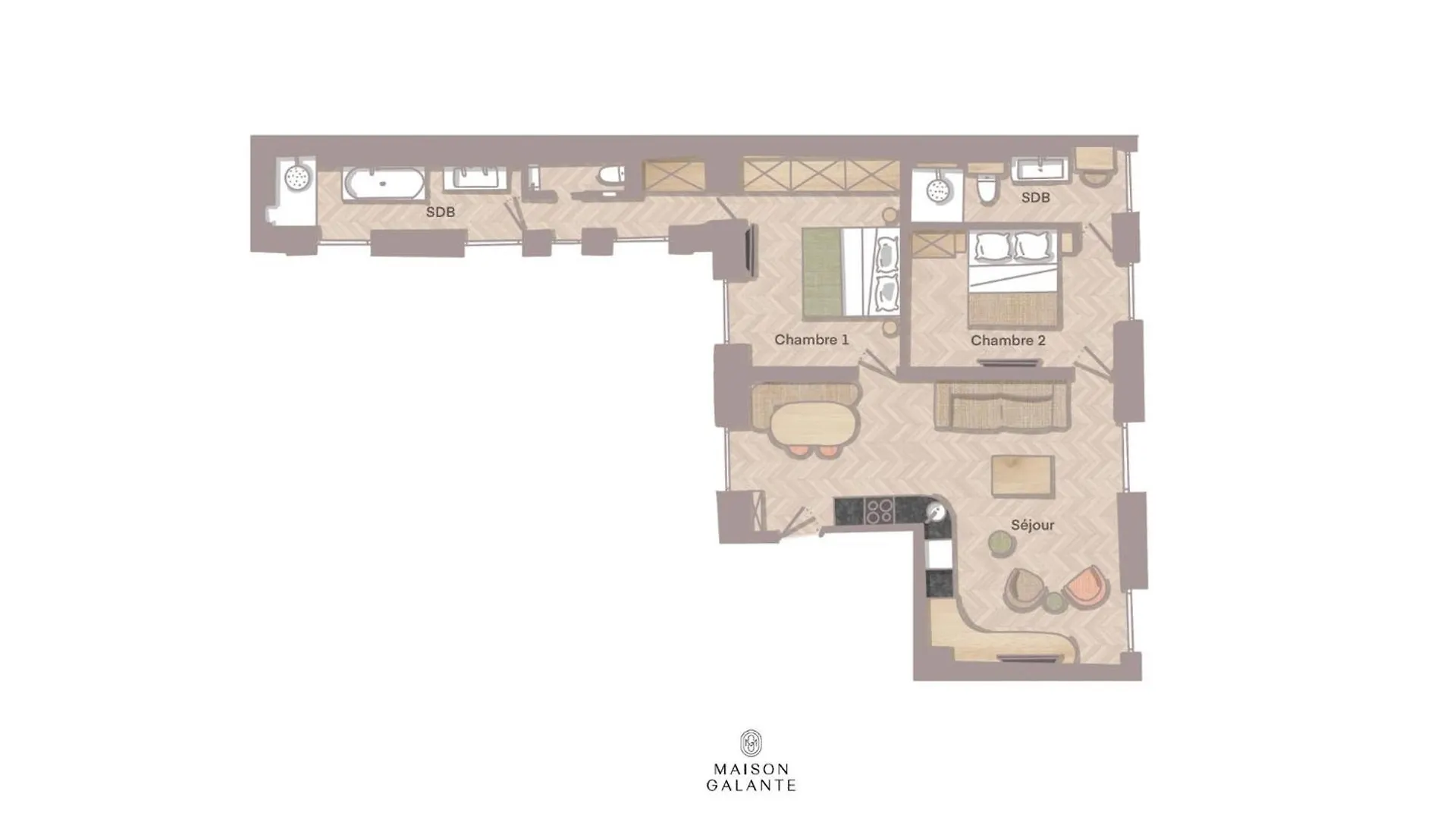 Maison Galante'S Apartments With Services In Louvre - Rue Des Dechargeurs Paris